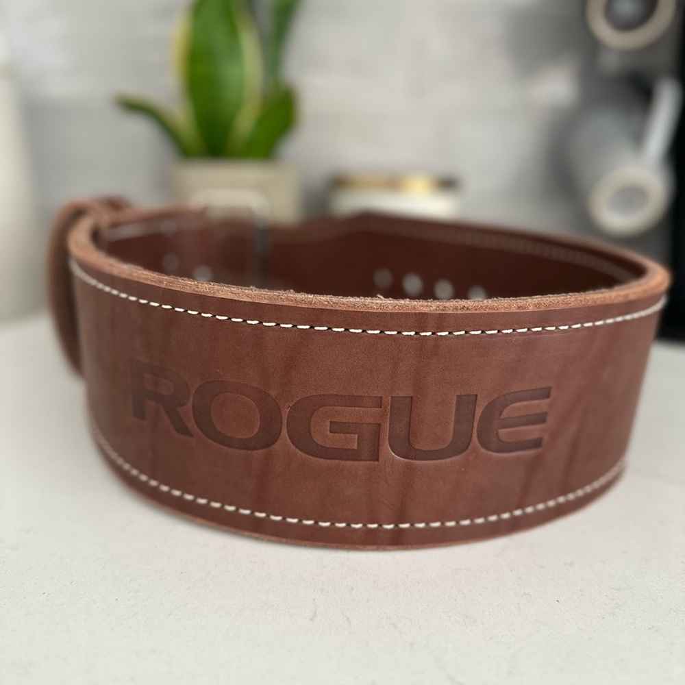 Rogue Brown Leather Weight Belt with Premium Craftsmanship